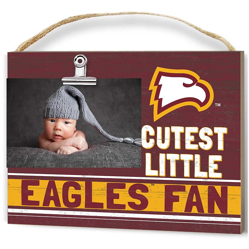 Winthrop Eagles 8'' x 10'' Cutest Little Team Logo Clip Photo Frame