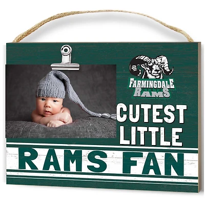 SUNY Farmingdale State Rams 8'' x 10'' Cutest Little Team Logo Clip Photo Frame