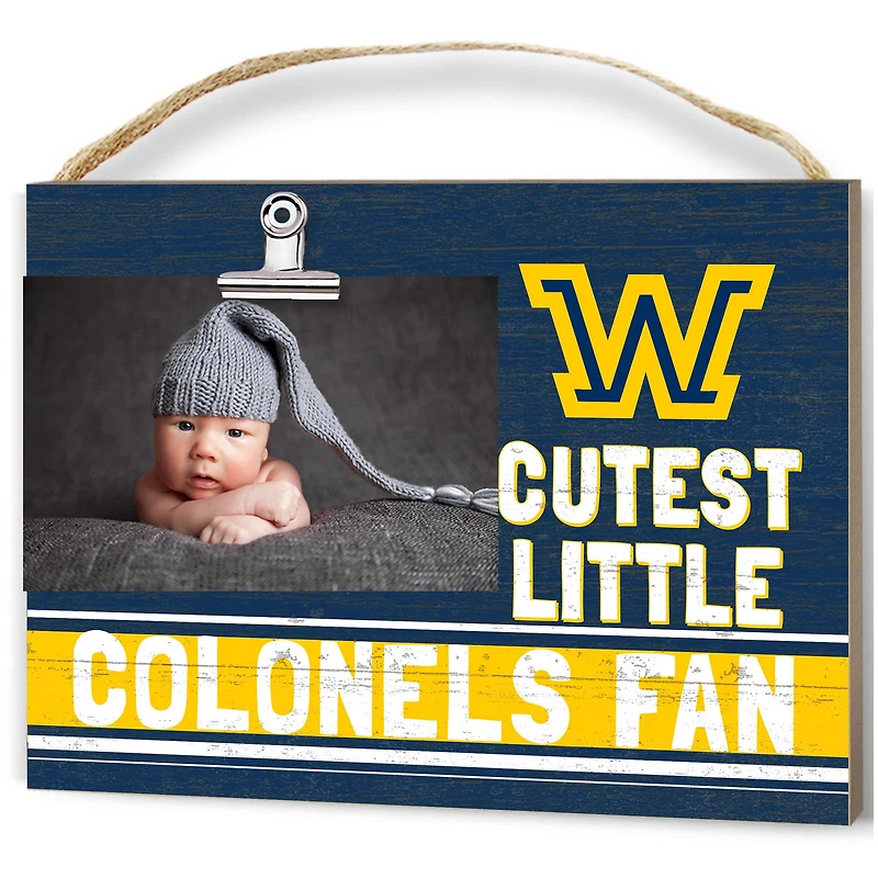 Wilkes Colonels 8'' x 10'' Cutest Little Team Logo Clip Photo Frame