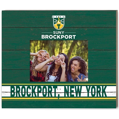 SUNY Brockport Golden Eagles 11'' x 13'' Team Spirit Scholastic Picture Frame