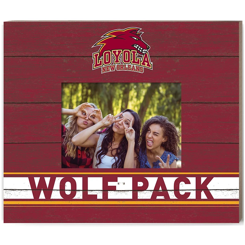 Loyola New Orleans Wolf Pack 11'' x 13'' Team Spirit Scholastic Picture Frame
