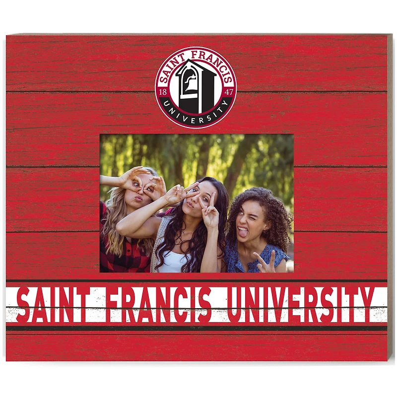 Saint Francis Red Flash 11'' x 13'' Team Spirit Scholastic Picture Frame