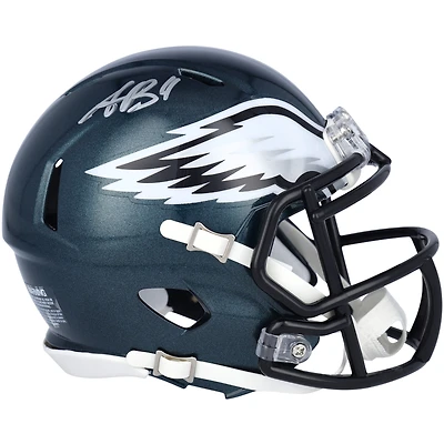 A.J. Brown Philadelphia Eagles Autographed Riddell Speed Mini Helmet