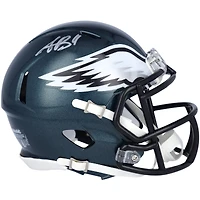 A.J. Brown Philadelphia Eagles Autographed Riddell Speed Mini Helmet