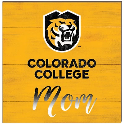 Colorado College Tigers 10'' x 10'' Mom Plaque
