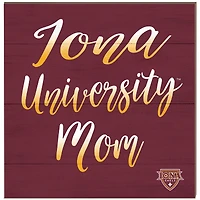 Iona University Gaels 10'' x 10'' Mom Plaque