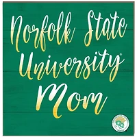 Norfolk State Spartans 10'' x 10'' Mom Plaque