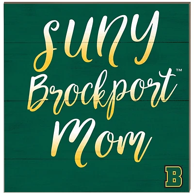 SUNY Brockport Golden Eagles 10'' x 10'' Mom Plaque