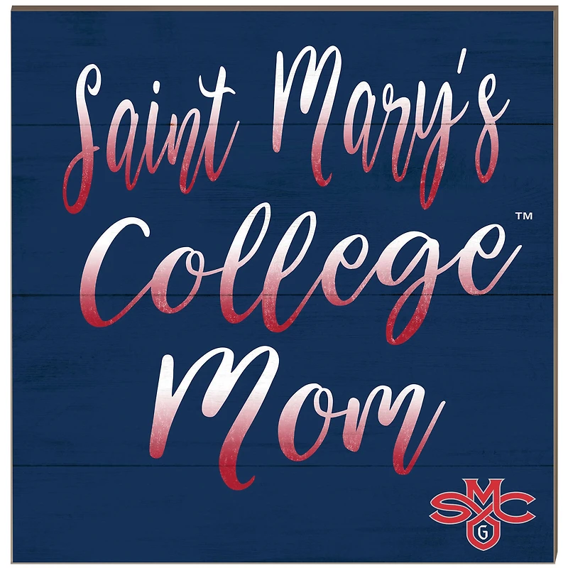 Saint Mary's Gaels 10'' x 10'' Mom Plaque