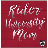 Rider Broncs 10'' x 10'' Mom Plaque