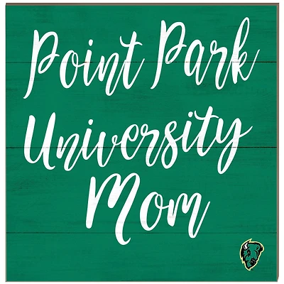 Point Park Pioneers 10'' x 10'' Mom Plaque