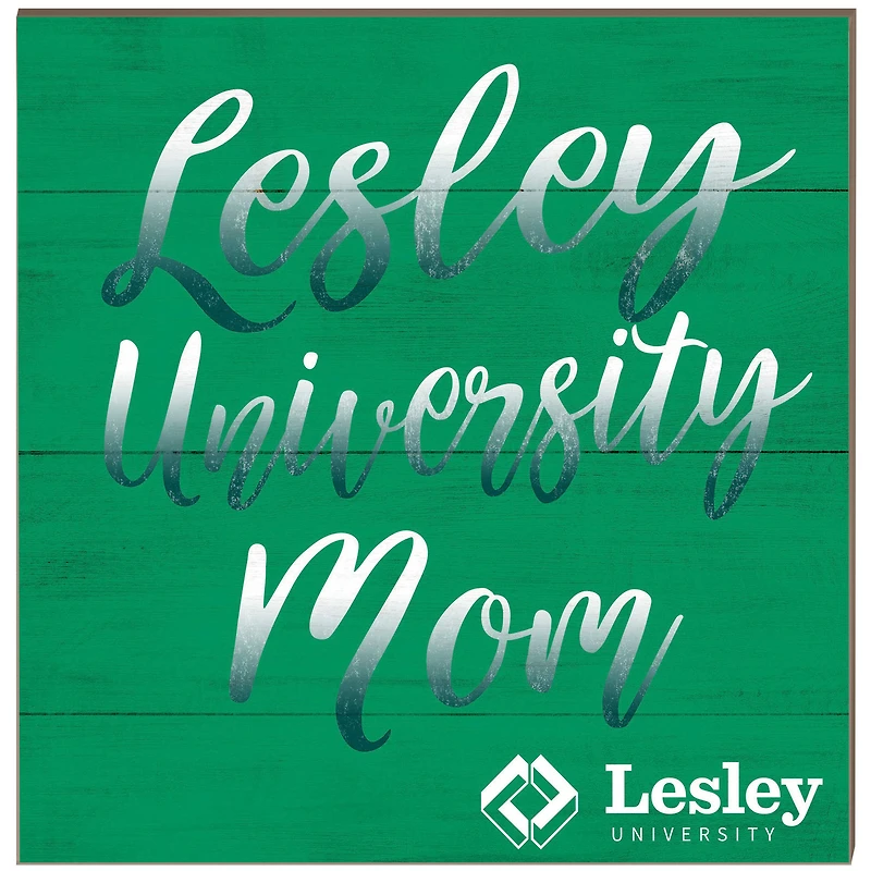 Lesley Lynx 10'' x 10'' Mom Plaque