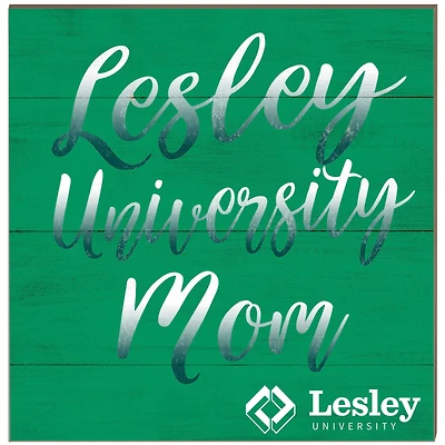 Lesley Lynx 10'' x 10'' Mom Plaque