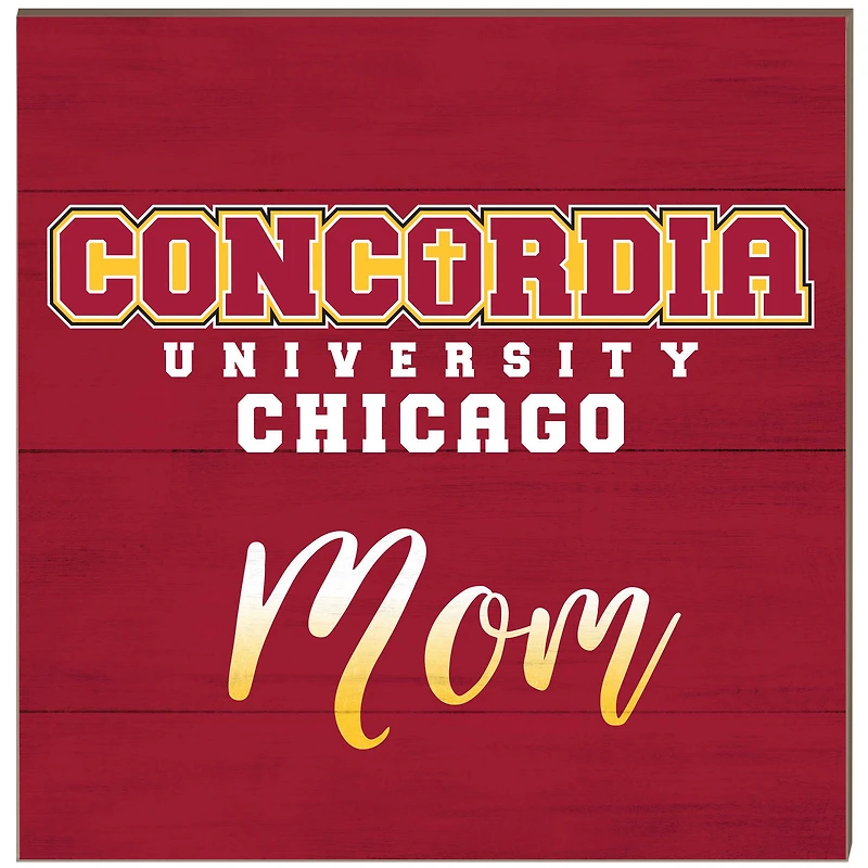 Concordia University (IL) Cougars 10'' x 10'' Mom Plaque