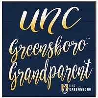 UNCG Spartans 10'' x 10'' Grandparent Plaque