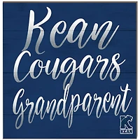 Kean University Cougars 10'' x 10'' Grandparent Plaque