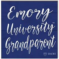 Emory Eagles 10'' x 10'' Grandparent Plaque