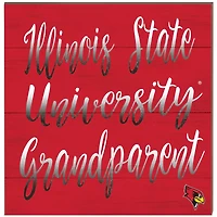 Illinois State Redbirds 10'' x 10'' Grandparent Plaque