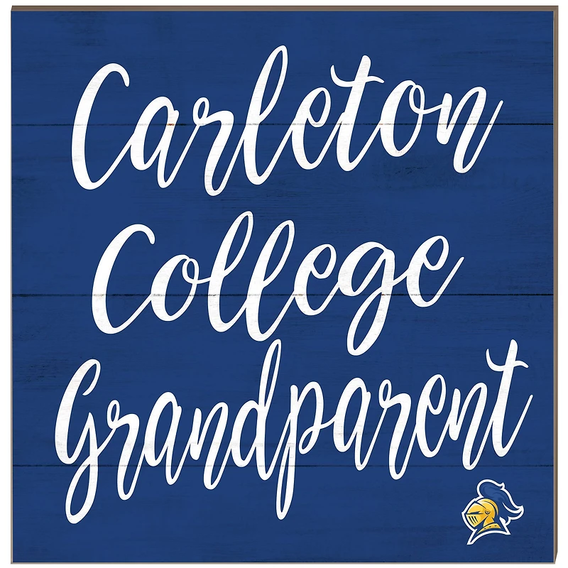 Carleton Knights 10'' x 10'' Grandparent Plaque