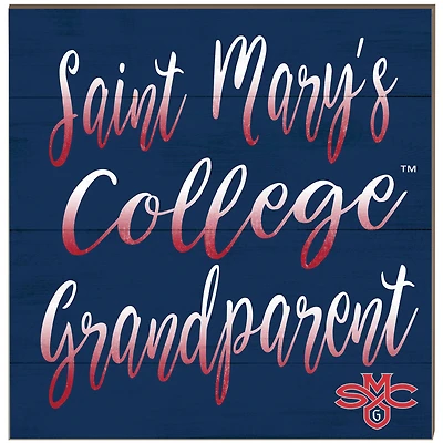 Saint Mary's Gaels 10'' x 10'' Grandparent Plaque