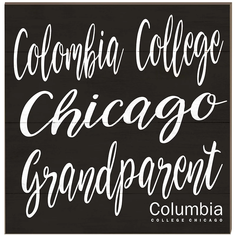 Columbia Renegades 10'' x 10'' Grandparent Plaque