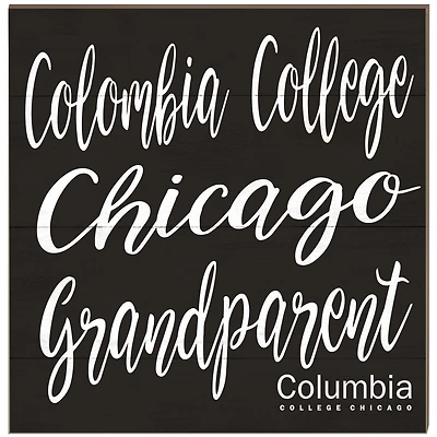 Columbia Renegades 10'' x 10'' Grandparent Plaque