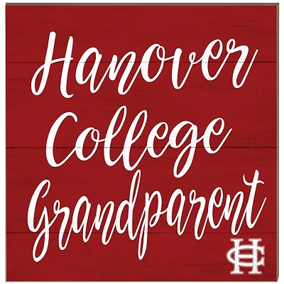 Hanover Panthers 10'' x 10'' Grandparent Plaque