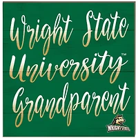 Wright State Raiders 10'' x 10'' Grandparent Plaque
