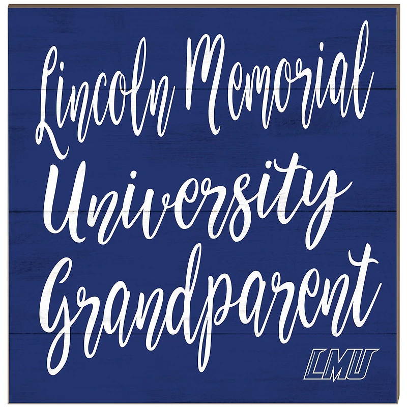 Lincoln Memorial Railsplitters 10'' x 10'' Grandparent Plaque