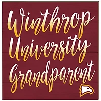 Winthrop Eagles 10'' x 10'' Grandparent Plaque