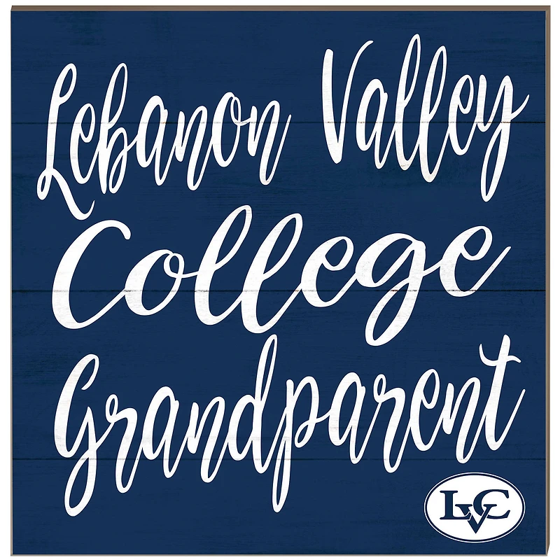 Lebanon Valley College 10'' x 10'' Grandparent Plaque