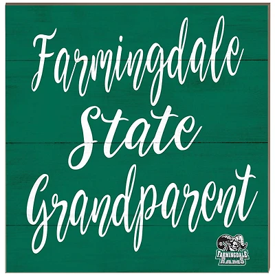 SUNY Farmingdale State Rams 10'' x 10'' Grandparent Plaque