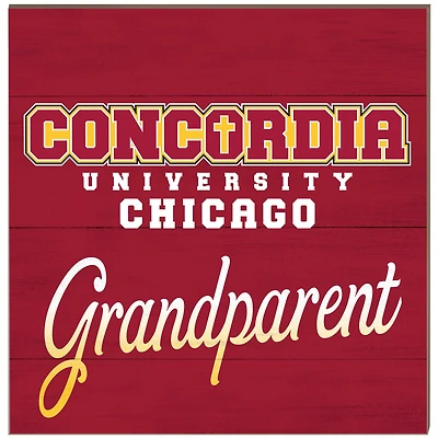 Concordia University (IL) Cougars 10'' x 10'' Grandparent Plaque
