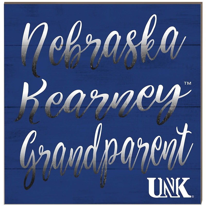 Nebraska-Kearney Lopers 10'' x 10'' Grandparent Plaque