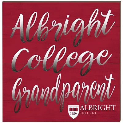 Albright Lions 10'' x 10'' Grandparent Plaque