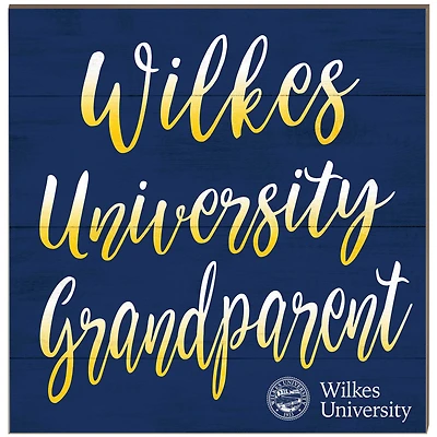 Wilkes Colonels 10'' x 10'' Grandparent Plaque