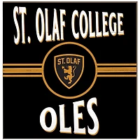 St. Olaf Oles 10" x 10" Retro Team Sign