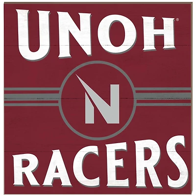 Northwestern Ohio Racers 10" x 10" Retro Team Sign