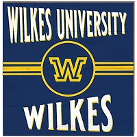 Wilkes Colonels 10" x 10" Retro Team Sign