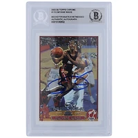 Dwyane Wade Miami Heat Autographed 2003-04 Topps Chrome #115 Beckett Fanatics Witnessed Authenticated Rookie Card