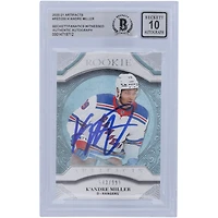 K'Andre Miller New York Rangers Autographed 2020-21 Upper Deck Artifacts #RED200 #543/999 Beckett Fanatics Witnessed Authenticated 10 Rookie Card