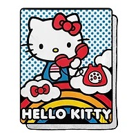 The Northwest Group Hello Kitty 40'' x 50'' Silk Touch Sherpa Throw Blanket