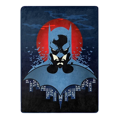 The Northwest Group Batman 46'' x 60'' Silk Touch Throw Blanket