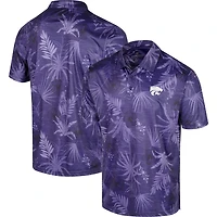 Men's Colosseum Purple Kansas State Wildcats Palms Team Polo