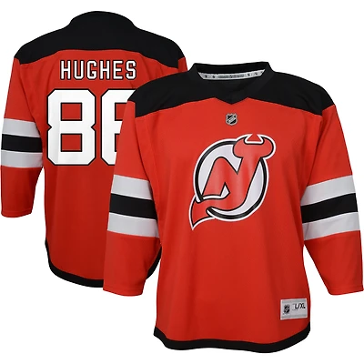 Preschool Jack Hughes Red New Jersey Devils Home Replica Player Jersey