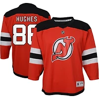 Preschool Jack Hughes Red New Jersey Devils Home Replica Player Jersey