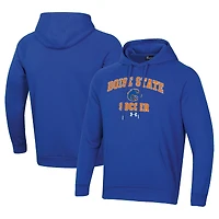 Men's Under Armour Royal Boise State Broncos Soccer Arch Over Pullover Hoodie
