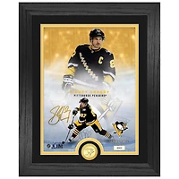 Highland Mint Sidney Crosby Pittsburgh Penguins 13'' x 16'' Framed Photo Collage Mint