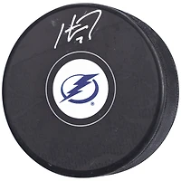 Haydn Fleury Tampa Bay Lightning Autographed Hockey Puck