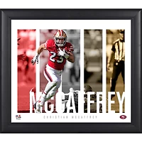 Christian McCaffrey San Francisco 49ers Framed 15" x 17" Player Panel Collage